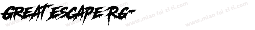 Great Escape Rg字体转换